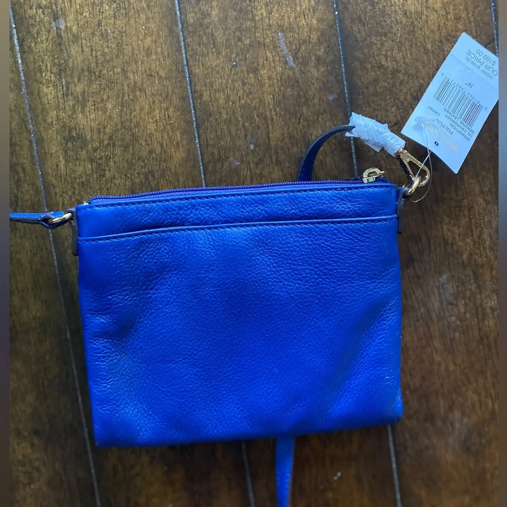 Michael Kors Royal Blue Crossbody Bag - Picture 7 of 11